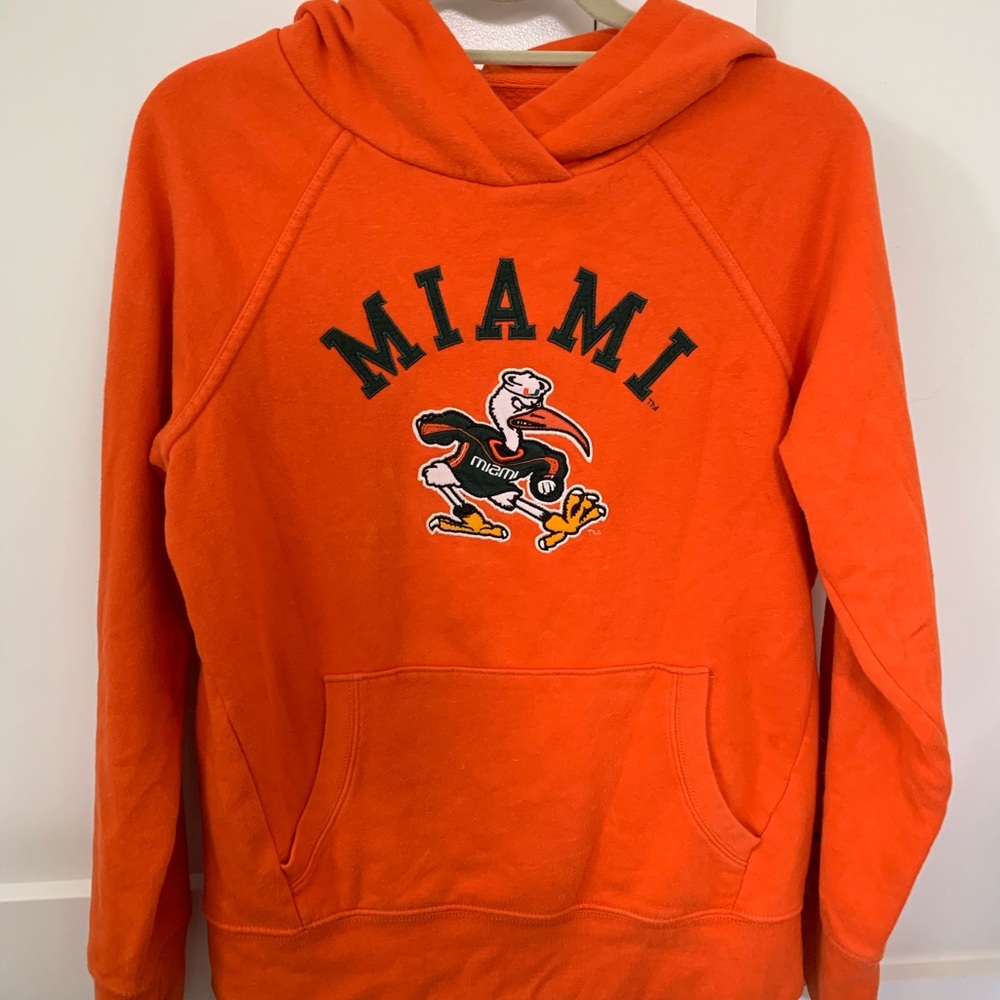 Miami college sweatshirt